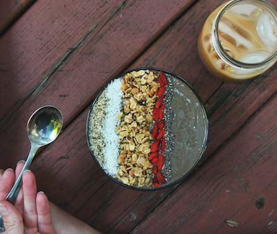 Pomegranate Sunflower Açaí Bowl